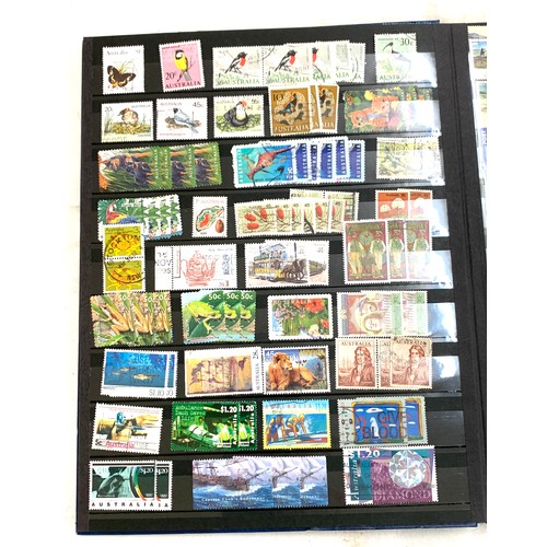 27 - Selection of stamp albums to include stamps from  Holland, Netherlands, Gambia, South West Africa, A... 