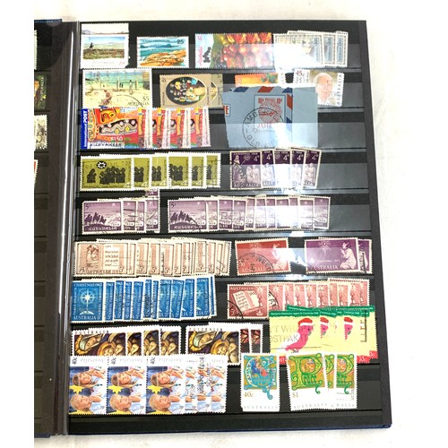 27 - Selection of stamp albums to include stamps from  Holland, Netherlands, Gambia, South West Africa, A... 