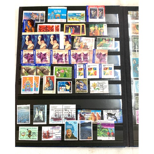 27 - Selection of stamp albums to include stamps from  Holland, Netherlands, Gambia, South West Africa, A... 