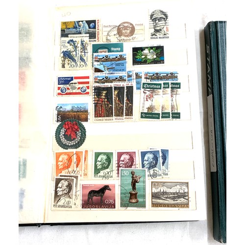 27 - Selection of stamp albums to include stamps from  Holland, Netherlands, Gambia, South West Africa, A... 