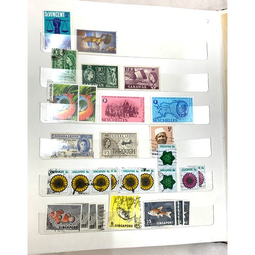 27 - Selection of stamp albums to include stamps from  Holland, Netherlands, Gambia, South West Africa, A... 