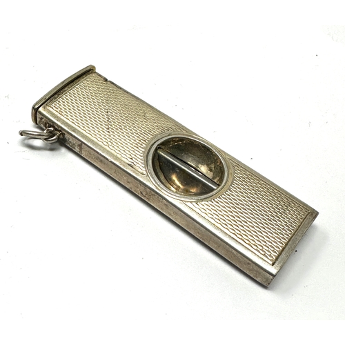 1 - Vintage silver cigar cutter