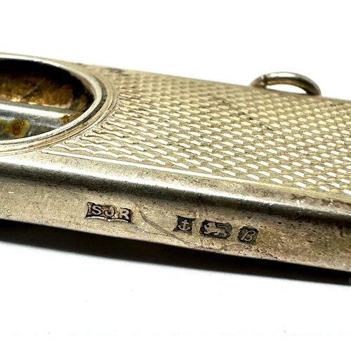 1 - Vintage silver cigar cutter