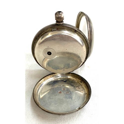 463 - Hallmarked silver pocket watch, spare and repair only