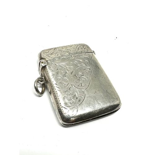 8 - antique silver vesta case