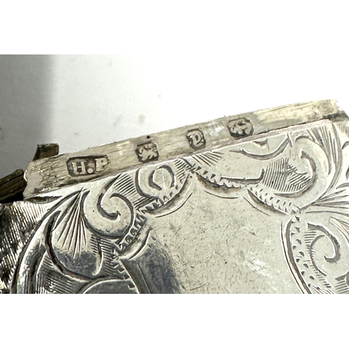 9 - antique silver vesta case