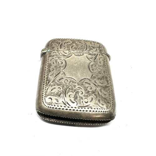 13 - Antique silver vesta case