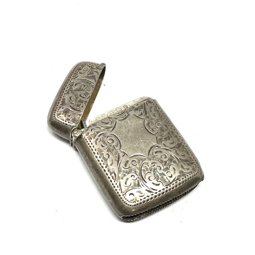 13 - Antique silver vesta case