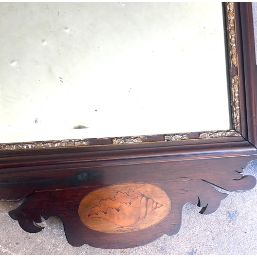 525A - Georgian hall mirror, approximate measurements