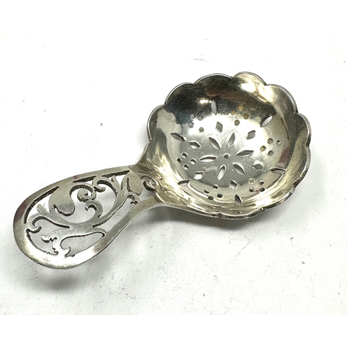 15 - Vintage silver tea caddy spoon