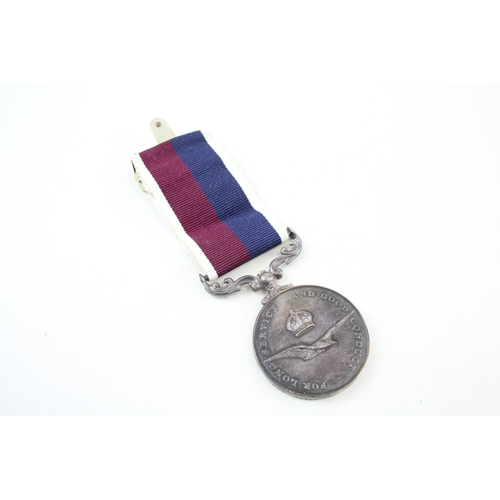 421 - ERII RAF Long Service Medal Cpl M.H Francis (S8088151) RAF