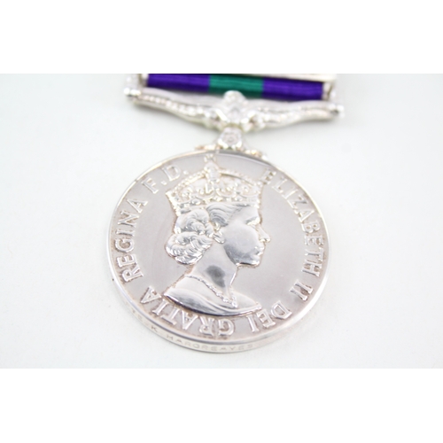 433 - ERII GSM Canal Zone Medal 22669857 Pte K. Hargreaves South Lancs Regt