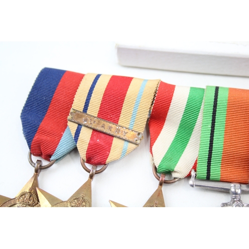 441 - Mounted WW2, ERII Medal Group, 8th Army Inc Arfica, Italy Stars, Etc