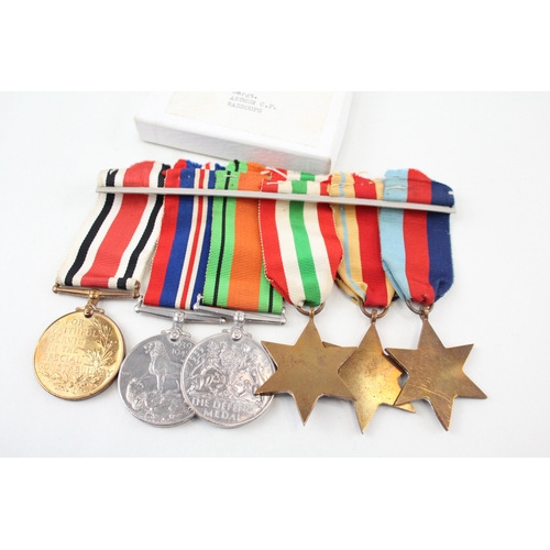 441 - Mounted WW2, ERII Medal Group, 8th Army Inc Arfica, Italy Stars, Etc