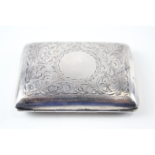 22 - antique .925 sterling silver cigarette case