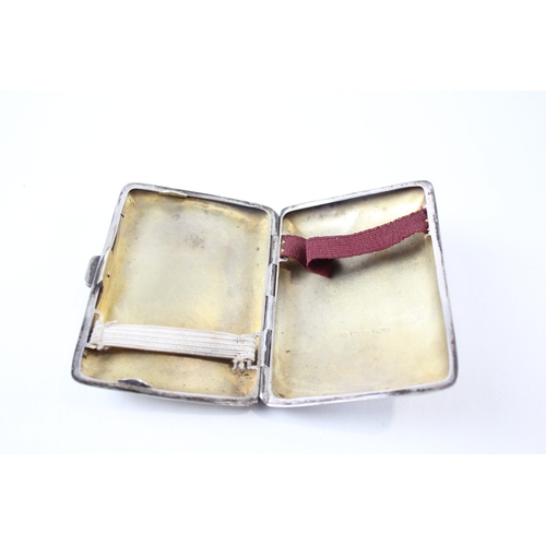 22 - antique .925 sterling silver cigarette case