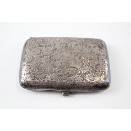 26 - antique .925 sterling silver cigarette case