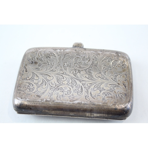 26 - antique .925 sterling silver cigarette case