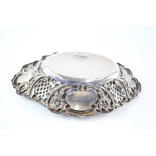 45 - late victorian .925 sterling silver trinket / bon bon dish