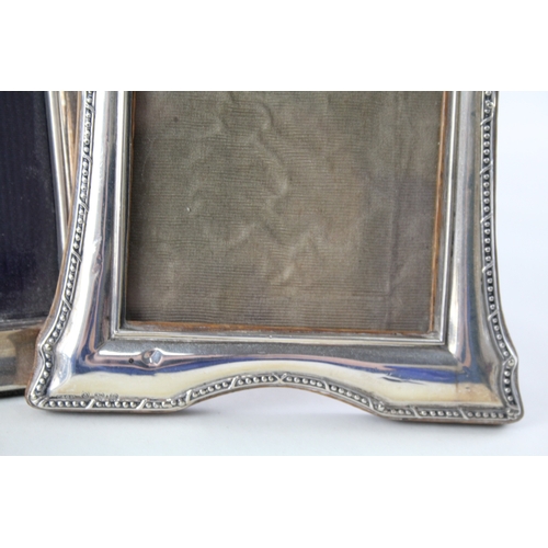 46 - 3 x .925 sterling silver photograph frames