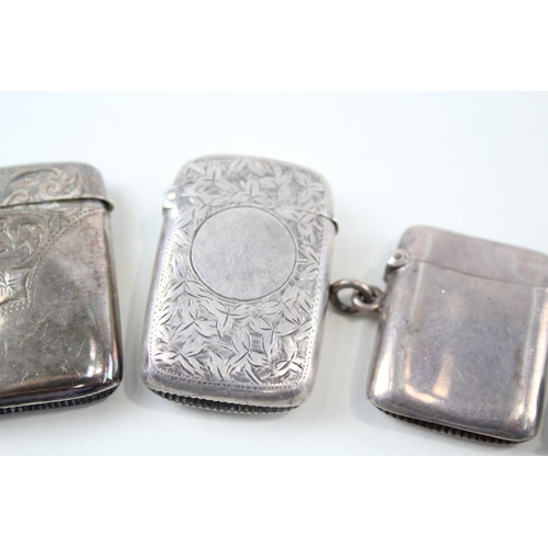 71 - 4 x .925 sterling silver tobacciana inc vestas, cigar cutter etc