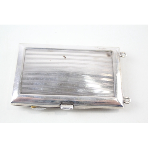 72 - .925 sterling silver ladies cigarette case