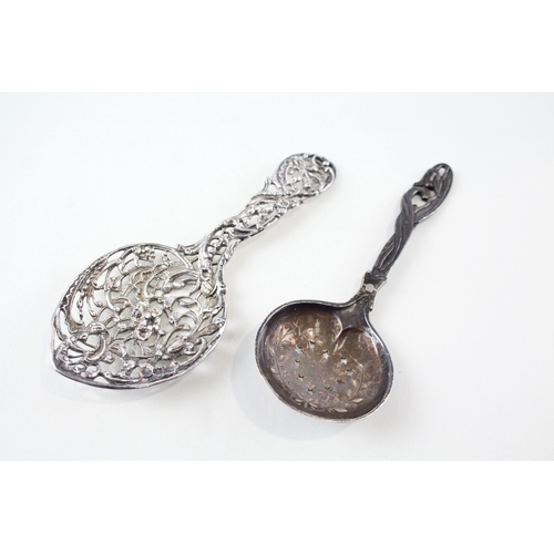 79 - 2 x .925 sterling silver spoons