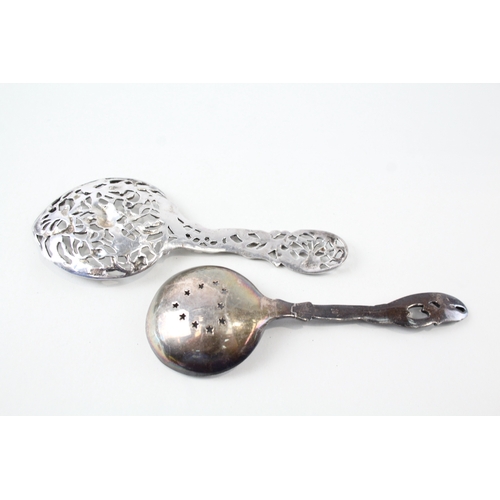 79 - 2 x .925 sterling silver spoons