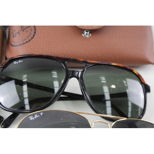 492 - Rayban Designer Sunglasses Glasses Assorted Inc Cases x 5