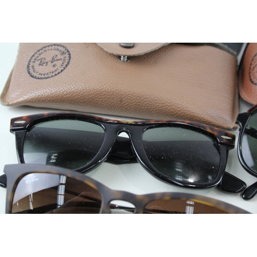 492 - Rayban Designer Sunglasses Glasses Assorted Inc Cases x 5