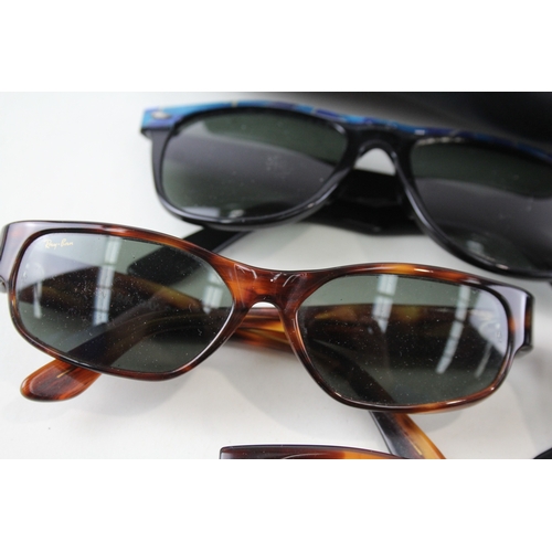 493 - Rayban Designer Sunglasses Glasses Assorted Inc Cases x 5