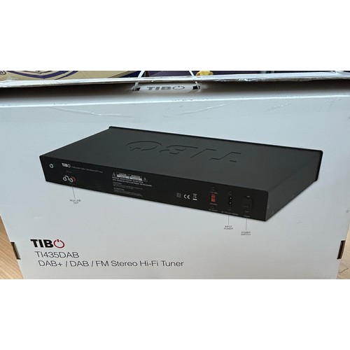 133 - Tibo TI435 DAB/DAB+/FM Tuner in original box, untested