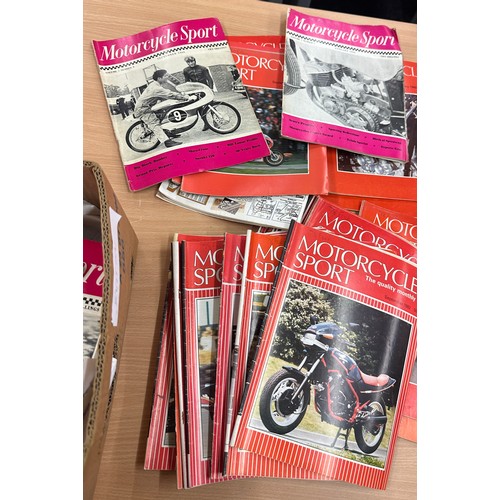 134 - Selection of vintage motor cycle sport magazines various dates