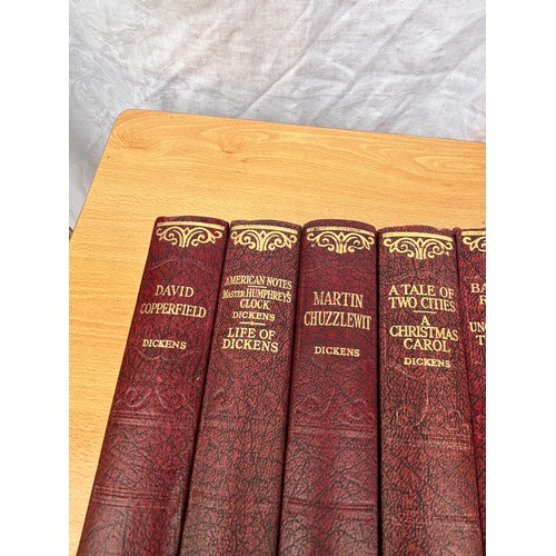 111 - 16 Charles Dickens novels, printed by Hazel, Watson and Viney