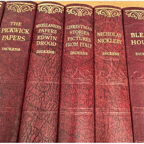 111 - 16 Charles Dickens novels, printed by Hazel, Watson and Viney