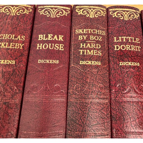 111 - 16 Charles Dickens novels, printed by Hazel, Watson and Viney