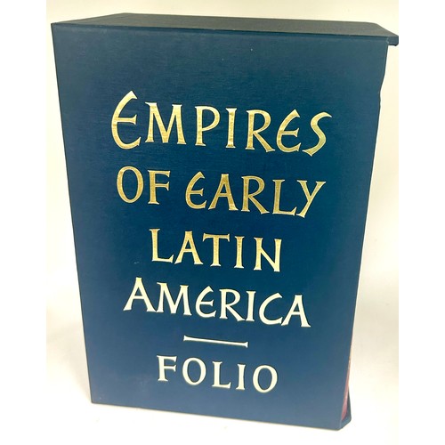 96 - Box set of Folio Society Empires of Early Latin America folio