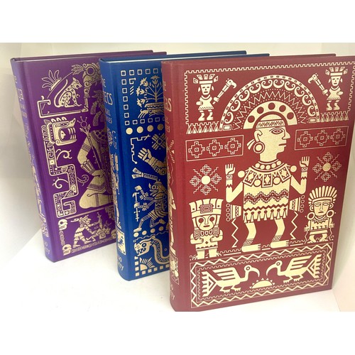 96 - Box set of Folio Society Empires of Early Latin America folio