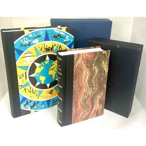 64 - Boxed Folio Society Fify days that changed the world, The Devils dictionary Ambrose Bierce