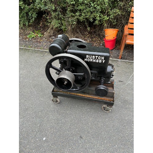 99C - Vintage Ruston Hornsby stationary engine, in running order