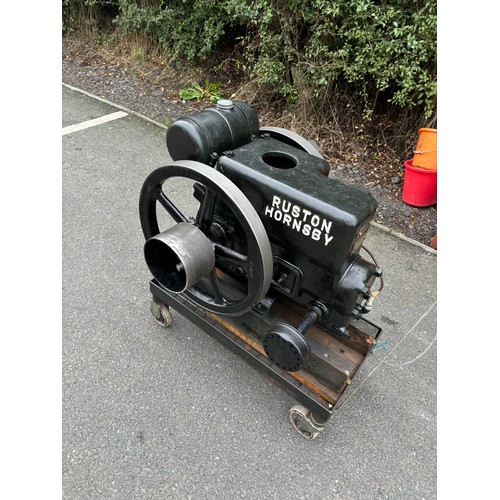 99C - Vintage Ruston Hornsby stationary engine, in running order