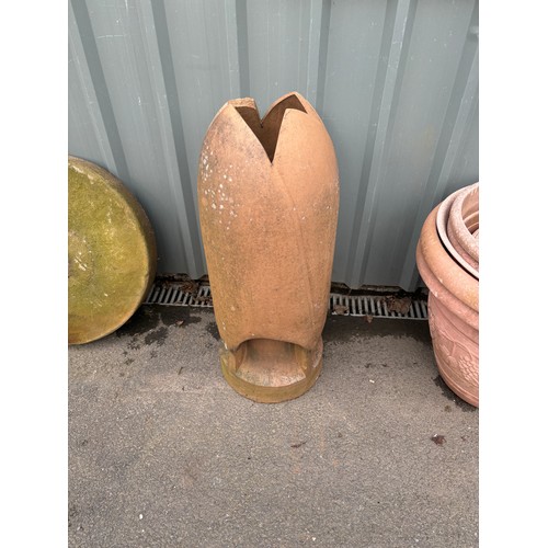 100L - Terrocota chimney pot 33 inches tall