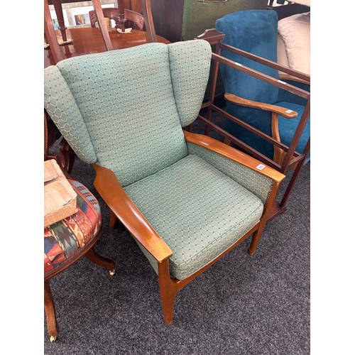 485 - Parker knoll fire side chair