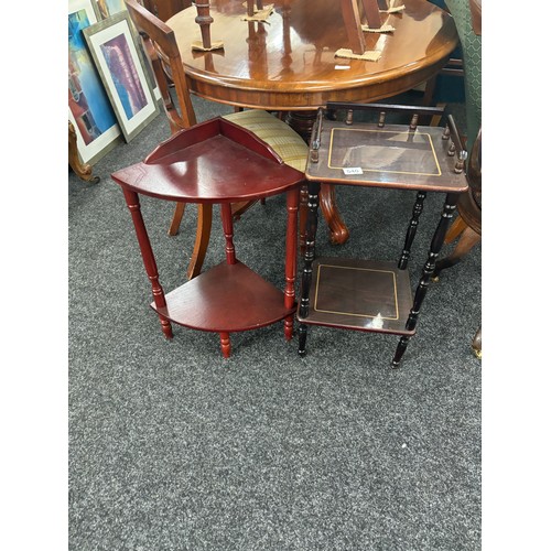 540 - 2 Side tables largest measures approximately