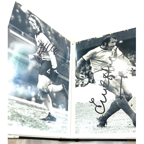 121 - Large selection of Signed footballers photos includes Coventry etc