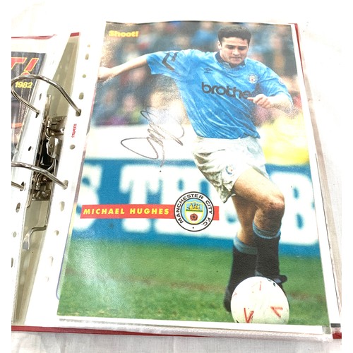 70 - Large selection of Signed footballers photos includes Coventry etc