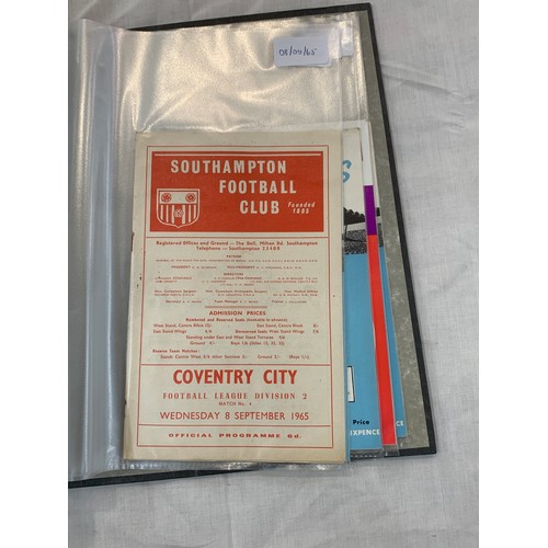 140 - Selection of Coventry City football programmes includes 1960s etc