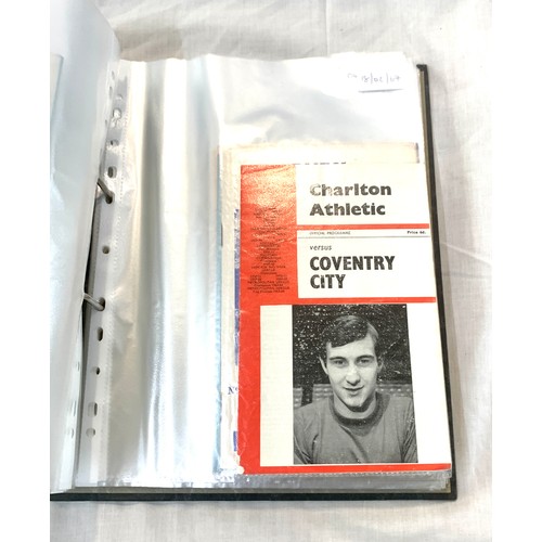 140 - Selection of Coventry City football programmes includes 1960s etc