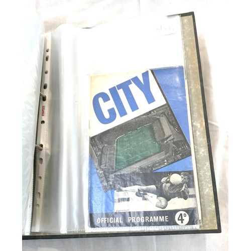 140 - Selection of Coventry City football programmes includes 1960s etc