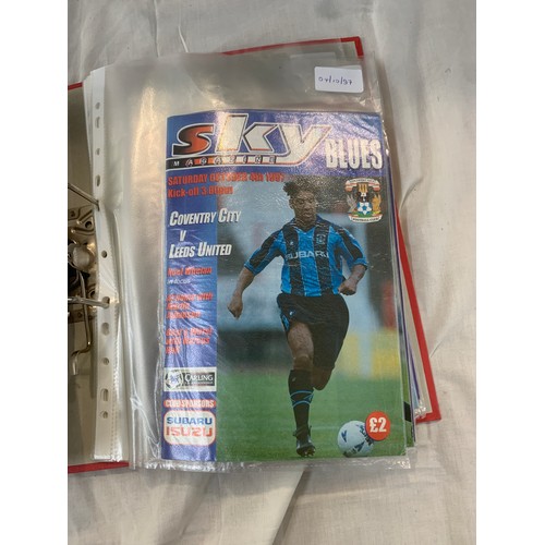 151 - Large selection of assorted Football memorabilia includes Programmes, Books, some signed etc